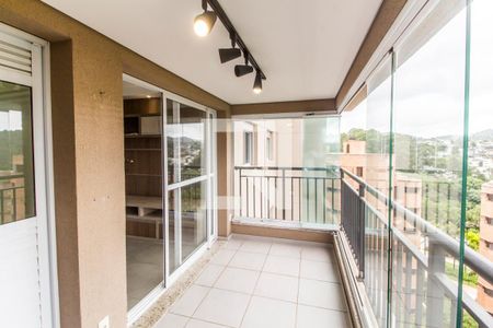 Varanda gourmet de apartamento para alugar com 2 quartos, 69m² em Empresarial 18 do Forte, Barueri