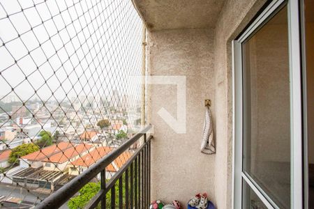 Varanda da Sala de apartamento à venda com 3 quartos, 63m² em Centro, Diadema