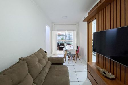 Sala de apartamento para alugar com 2 quartos, 75m² em Vila Caiçara, Praia Grande