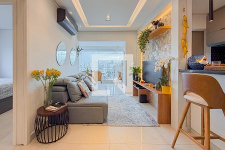 Sala de apartamento à venda com 2 quartos, 114m² em Bosque da Saúde, São Paulo