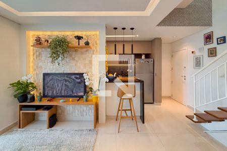 Sala de apartamento à venda com 2 quartos, 114m² em Bosque da Saúde, São Paulo