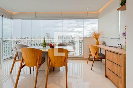 Varanda Gourmet de apartamento à venda com 2 quartos, 114m² em Bosque da Saúde, São Paulo