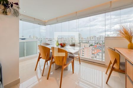 Varanda Gourmet de apartamento à venda com 2 quartos, 114m² em Bosque da Saúde, São Paulo