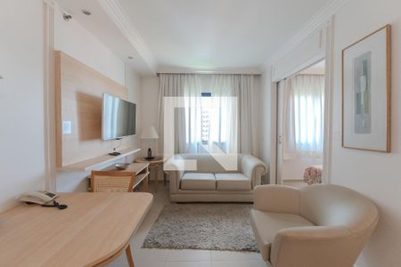 Sala de apartamento à venda com 1 quarto, 33m² em Bela Vista, São Paulo