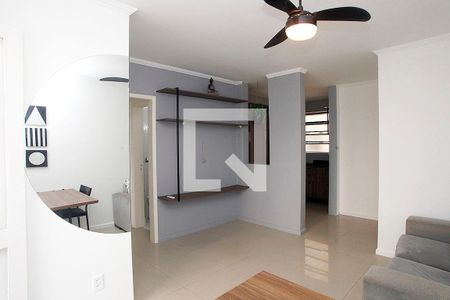 Sala de apartamento para alugar com 1 quarto, 45m² em Petrópolis, Porto Alegre