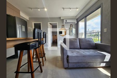 Sala de apartamento para alugar com 1 quarto, 33m² em Vila Cordeiro, São Paulo