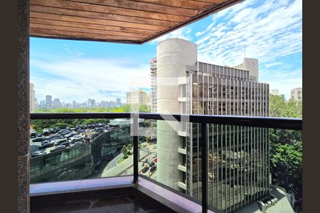 Varanda de apartamento para alugar com 1 quarto, 44m² em Jardim Paulistano, São Paulo