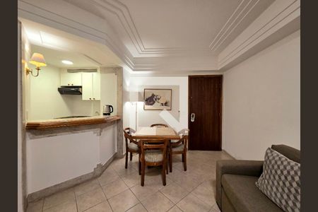 Sala de apartamento para alugar com 1 quarto, 44m² em Jardim Paulistano, São Paulo