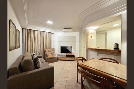 Sala de apartamento para alugar com 1 quarto, 44m² em Jardim Paulistano, São Paulo