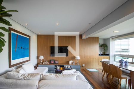 Sala de apartamento à venda com 3 quartos, 119m² em Parque do Morumbi, São Paulo