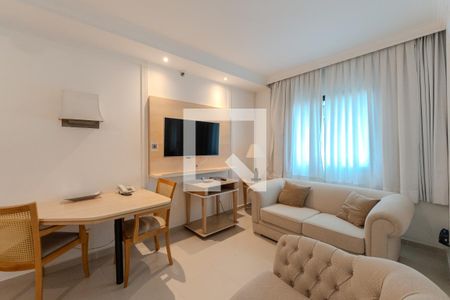 Sala de apartamento à venda com 1 quarto, 32m² em Bela Vista, São Paulo