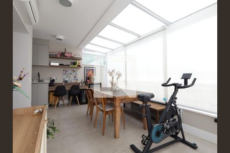 Varanda da Sala de apartamento à venda com 1 quarto, 92m² em Jardim Vazani, São Paulo