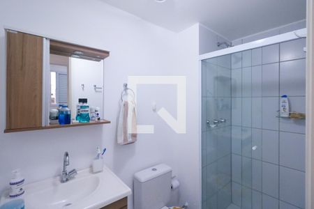 Banheiro de apartamento para alugar com 2 quartos, 45m² em Campestre, São Caetano do Sul