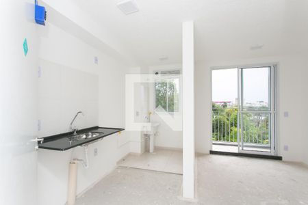 Sala / Cozinha  de apartamento à venda com 2 quartos, 41m² em Cidade Líder, São Paulo