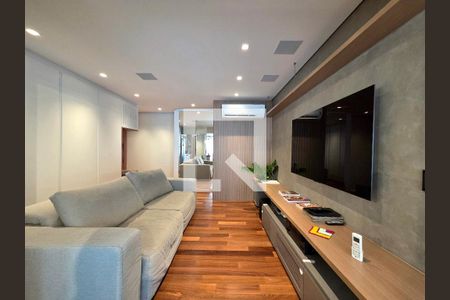 Sala de apartamento para alugar com 2 quartos, 111m² em Indianópolis, São Paulo