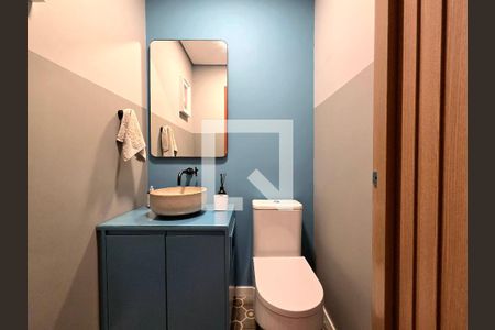 Lavabo de apartamento para alugar com 2 quartos, 111m² em Indianópolis, São Paulo