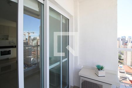 Varanda de apartamento para alugar com 1 quarto, 43m² em Vila Olímpia, São Paulo