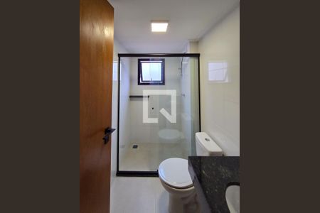 Banheiro Social de apartamento para alugar com 1 quarto, 44m² em Vila Alvinopolis, São Bernardo do Campo