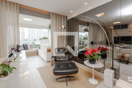 Sala de apartamento à venda com 2 quartos, 92m² em Jardim Dom Bosco, São Paulo