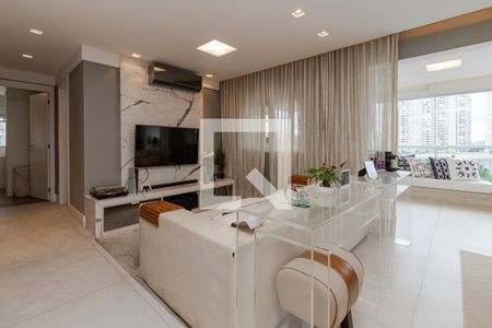 Sala de apartamento à venda com 2 quartos, 92m² em Jardim Dom Bosco, São Paulo