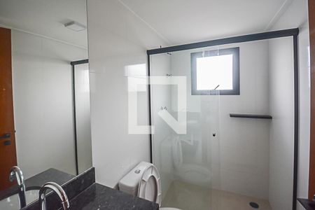 Banheiro de apartamento para alugar com 1 quarto, 44m² em Vila Alvinopolis, São Bernardo do Campo