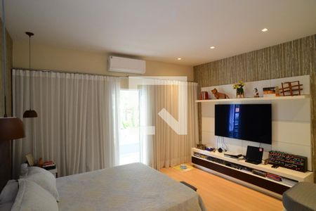 Suíte Principal de casa de condomínio à venda com 6 quartos, 543m² em Barra da Tijuca, Rio de Janeiro