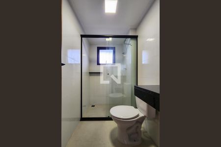 Banheiro  de apartamento para alugar com 1 quarto, 39m² em Vila Alvinopolis, São Bernardo do Campo