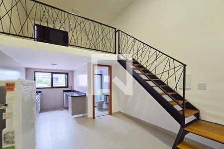 Sala de apartamento para alugar com 1 quarto, 44m² em Vila Alvinopolis, São Bernardo do Campo
