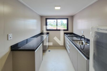 Cozinha e Área de Serviço de apartamento para alugar com 1 quarto, 39m² em Vila Alvinopolis, São Bernardo do Campo