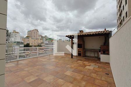 Varanda de apartamento à venda com 3 quartos, 158m² em Sagrada Família, Belo Horizonte