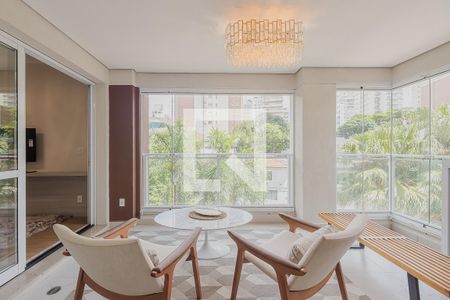 Varanda de apartamento para alugar com 1 quarto, 57m² em Paraíso, São Paulo