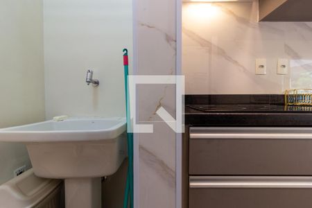 Sala/Cozinha de apartamento para alugar com 1 quarto, 57m² em Paraíso, São Paulo