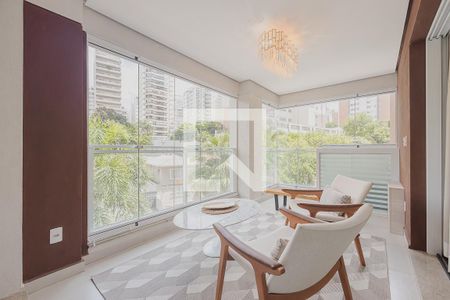 Varanda de apartamento para alugar com 1 quarto, 57m² em Paraíso, São Paulo
