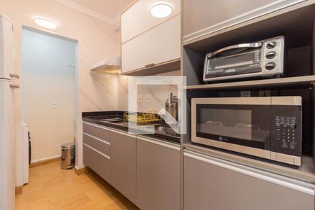 Sala/Cozinha de apartamento para alugar com 1 quarto, 57m² em Paraíso, São Paulo
