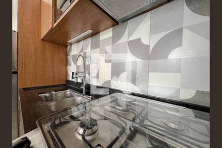 Sala/Cozinha de apartamento à venda com 1 quarto, 34m² em Santa Cecilia, São Paulo