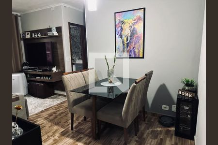 Sala de apartamento à venda com 2 quartos, 50m² em Cidade São Jorge, Santo André