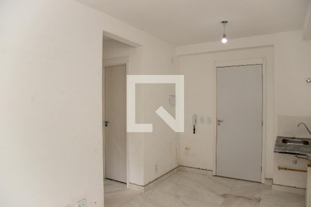 sala e cozinha de apartamento à venda com 2 quartos, 54m² em Jardim São Luís, São Paulo