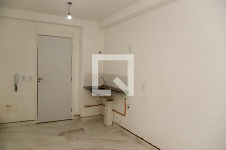 sala e cozinha de apartamento à venda com 2 quartos, 54m² em Jardim São Luís, São Paulo
