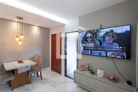 Sala                de apartamento à venda com 2 quartos, 64m² em Heliópolis, Belo Horizonte