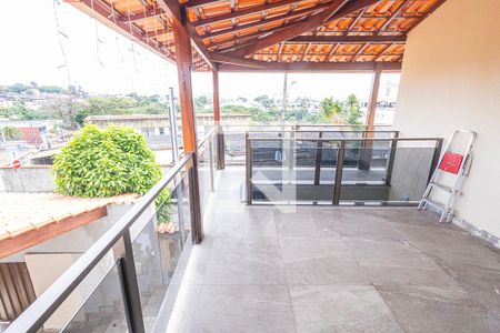 Varanda da Sala de casa à venda com 3 quartos, 140m² em São João Batista, Belo Horizonte