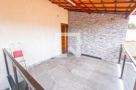 Varanda da Sala de casa à venda com 3 quartos, 140m² em São João Batista, Belo Horizonte