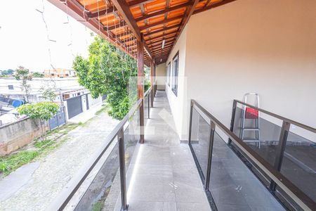 Varanda da Sala de casa à venda com 3 quartos, 140m² em São João Batista, Belo Horizonte