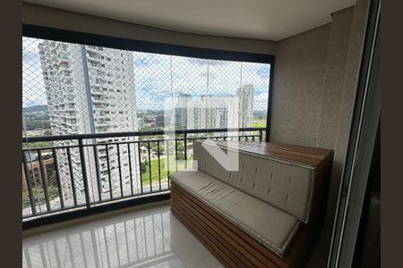 Varanda da Sala de apartamento para alugar com 3 quartos, 96m² em Alphaville Empresarial, Barueri