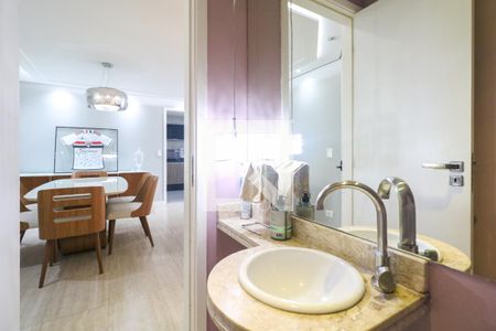 Lavabo de apartamento à venda com 3 quartos, 106m² em Santo Antônio, São Caetano do Sul