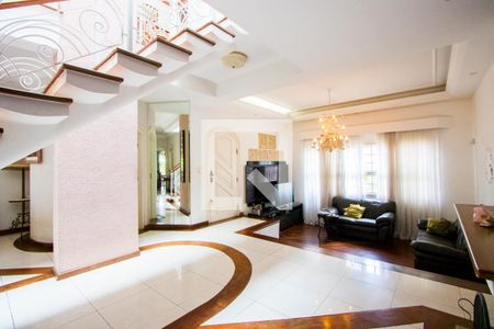 Sala de casa à venda com 4 quartos, 352m² em Paraíso, Santo André