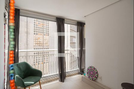 Varanda do Quarto de kitnet/studio para alugar com 1 quarto, 33m² em Bela Vista, São Paulo