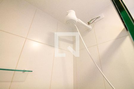 Banheiro da Suíte de apartamento para alugar com 1 quarto, 27m² em Campo Belo, São Paulo