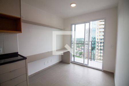 Sala de apartamento para alugar com 1 quarto, 27m² em Campo Belo, São Paulo
