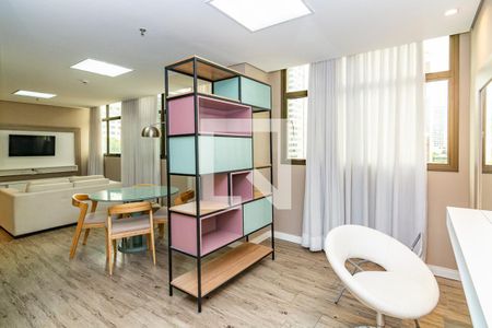 Sala de apartamento à venda com 1 quarto, 63m² em Coracao de Jesus, Belo Horizonte