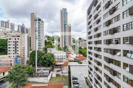 Sala de apartamento à venda com 1 quarto, 63m² em Coracao de Jesus, Belo Horizonte